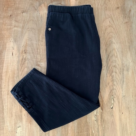 Soft Surroundings Pants - Soft Surroundings Black Al Fresco Gauze Ankle Pants Size Petite XL